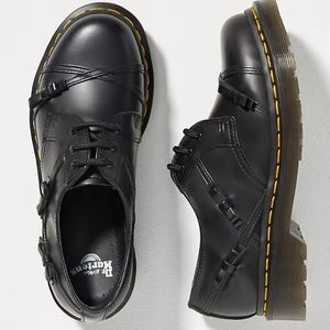 New Dr Martens 1461 WOMEN'S BOW SMOOTH LEATHER OXFORD SHOES
